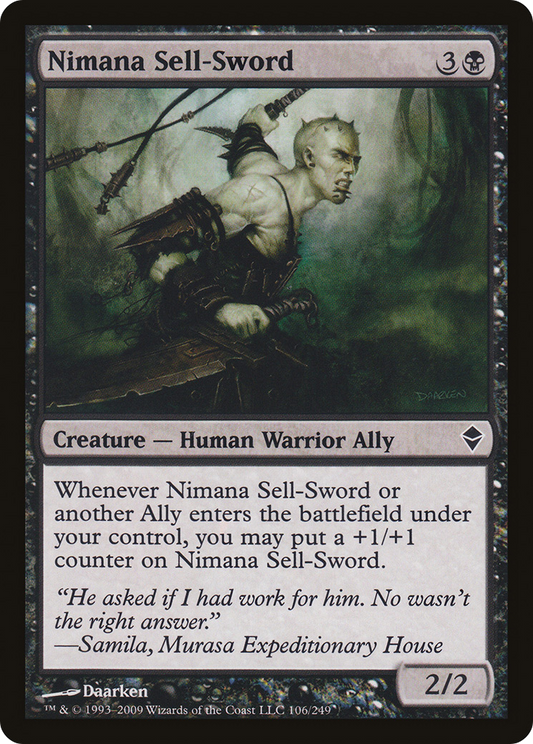 Nimana Sell-Sword (ZEN-106)
