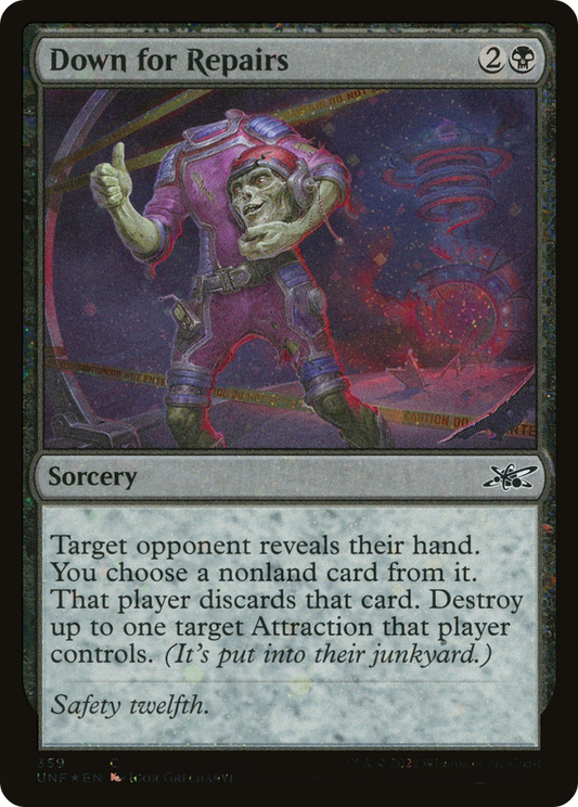 Down for Repairs (UNF-359) (Galaxy Foil)