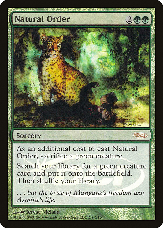 Natural Order (JDG-002) (Foil)