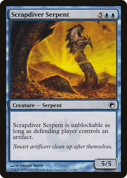 Scrapdiver Serpent (SOM-041) (Foil)