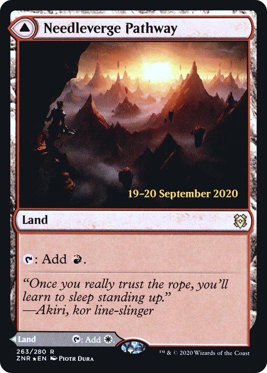 Needleverge Pathway // Pillarverge Pathway (PRE-263S) (Foil)