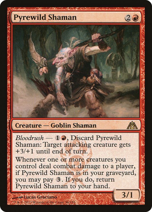 Pyrewild Shaman (DGM-036) (Foil)