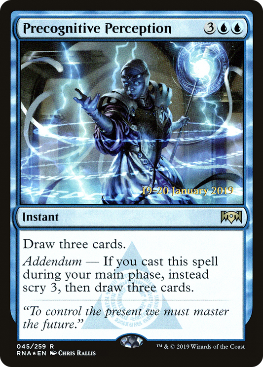 Precognitive Perception (PRE-45S) (Foil)