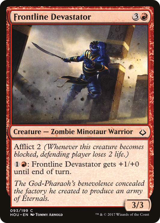 Frontline Devastator (HOU-093) (Foil)