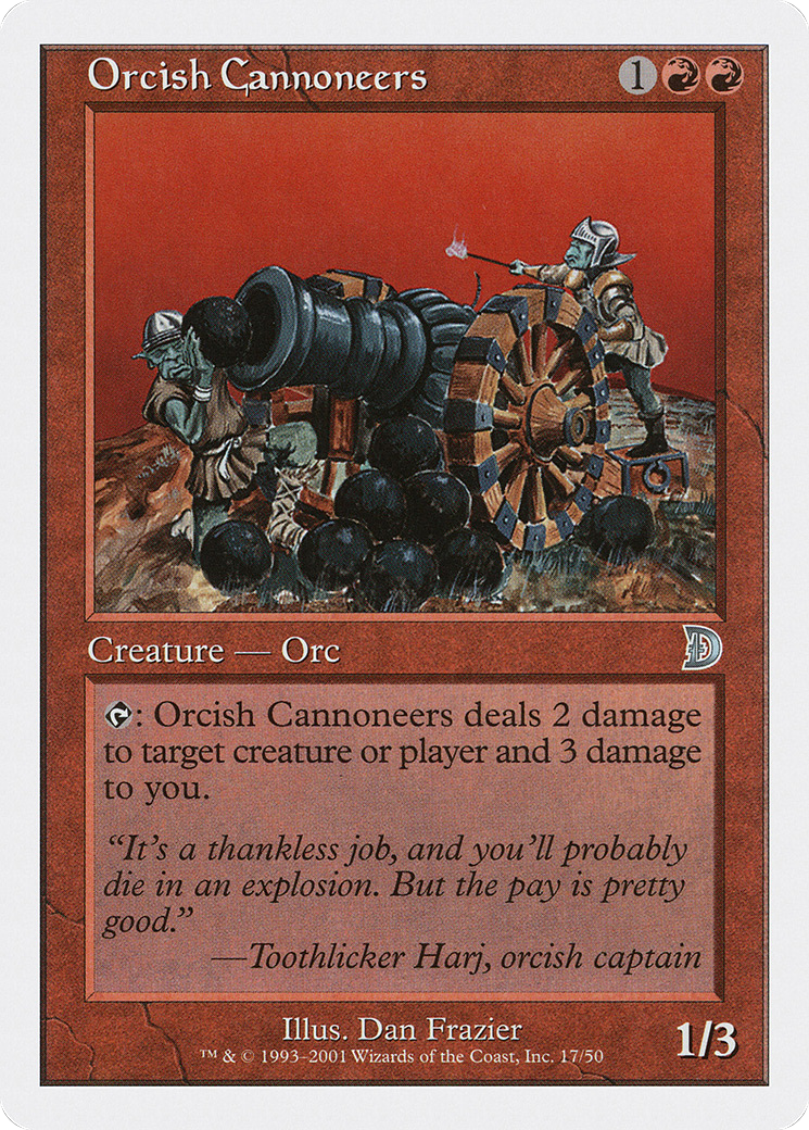 Orcish Cannoneers (DKM-017)