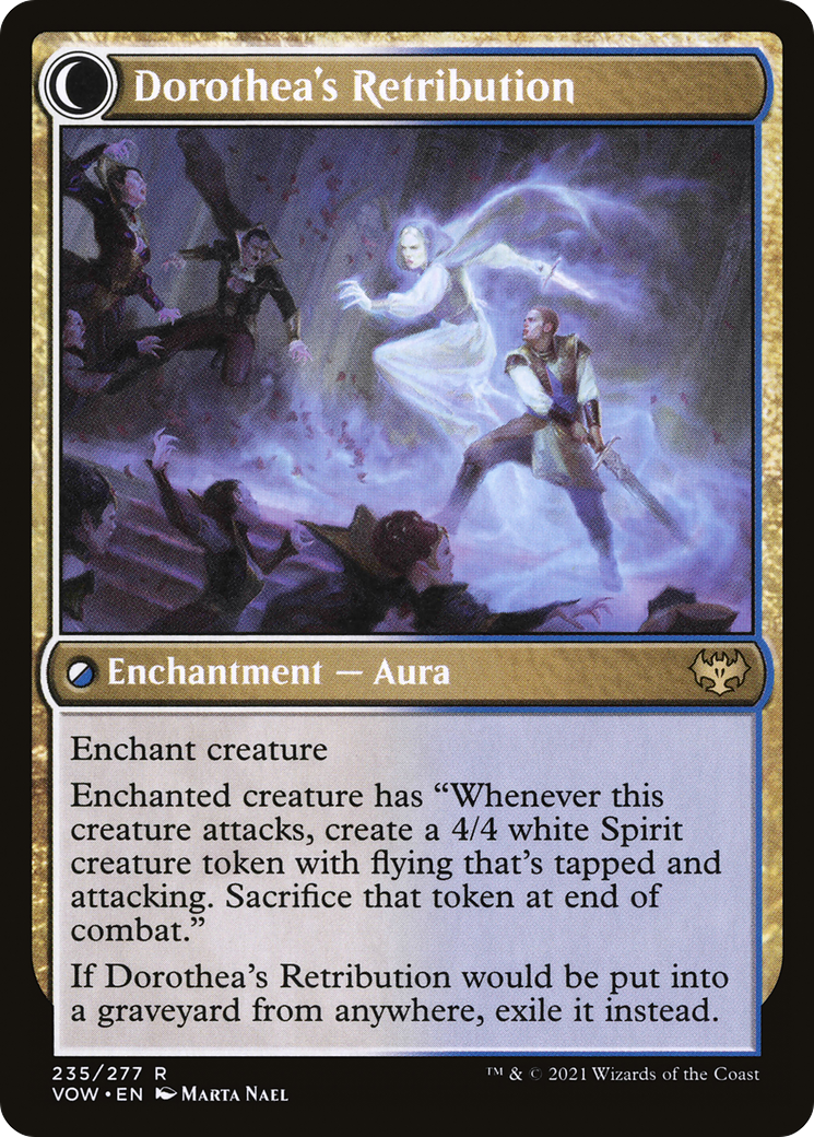 Dorothea, Vengeful Victim // Dorothea's Retribution (VOW-235) (Foil)