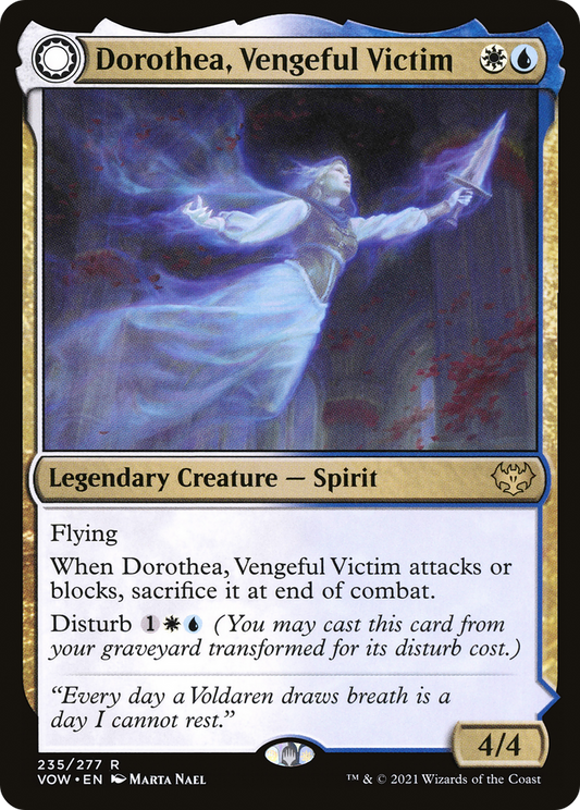 Dorothea, Vengeful Victim // Dorothea's Retribution (VOW-235) (Foil)