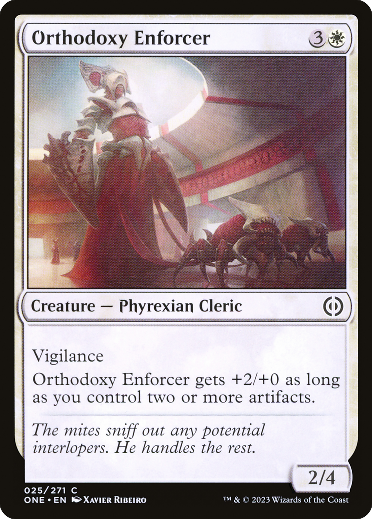 Orthodoxy Enforcer (ONE-025) (Foil)