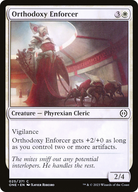 Orthodoxy Enforcer (ONE-025) (Foil)