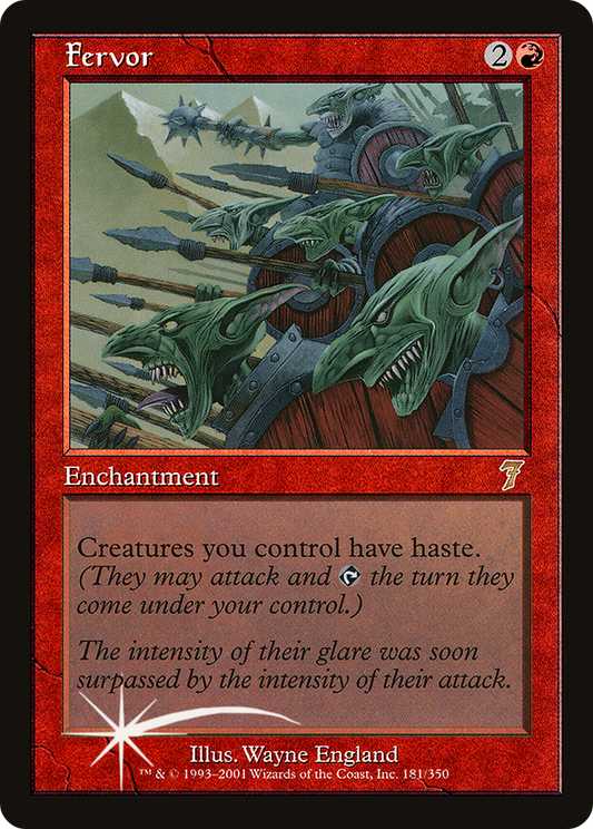 Fervor (7ED-181★) (Foil)