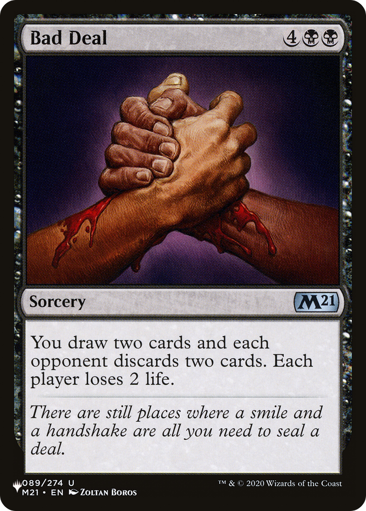 Bad Deal (LIST-M21-89)