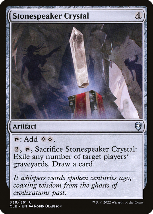 Stonespeaker Crystal (CLB-338) (Foil)