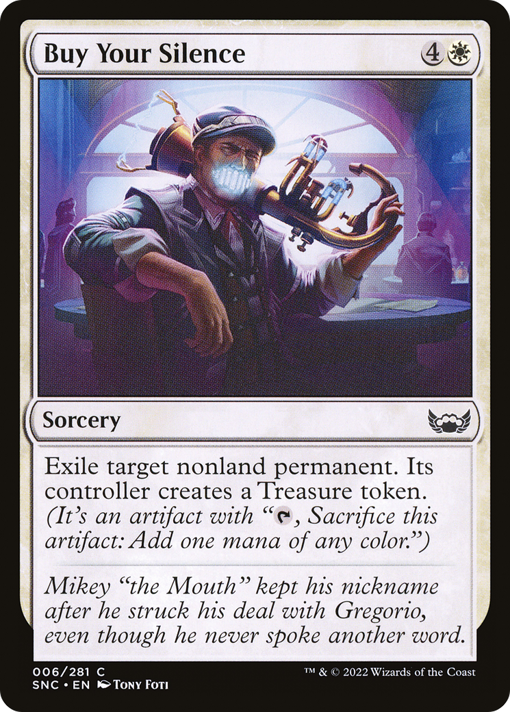 Buy Your Silence (SNC-006) (Foil)