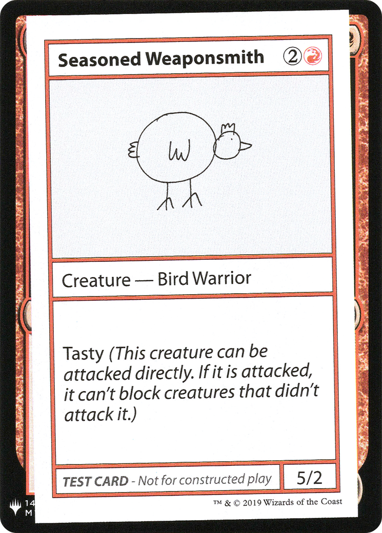 Seasoned Weaponsmith (CMB1-063)