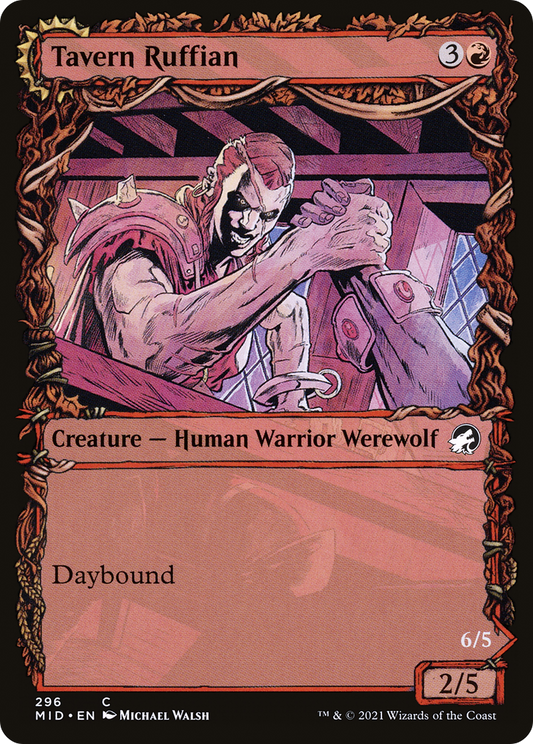 Tavern Ruffian // Tavern Smasher (MID-296) (Showcase) (Foil)