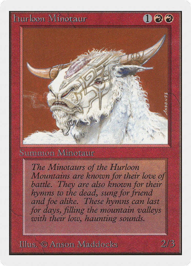 Hurloon Minotaur (2ED-159)