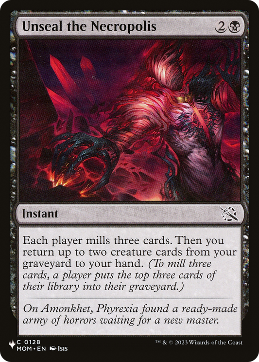 Unseal the Necropolis (LIST-MOM-128)