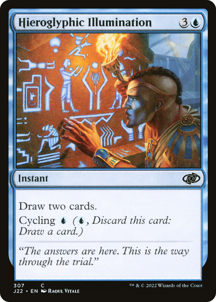 Hieroglyphic Illumination (J22-307)