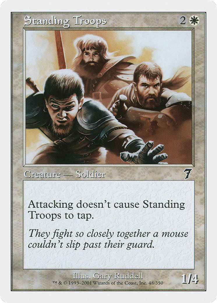 Standing Troops (7ED-048)