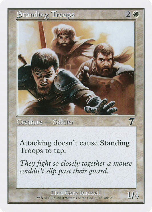 Standing Troops (7ED-048)