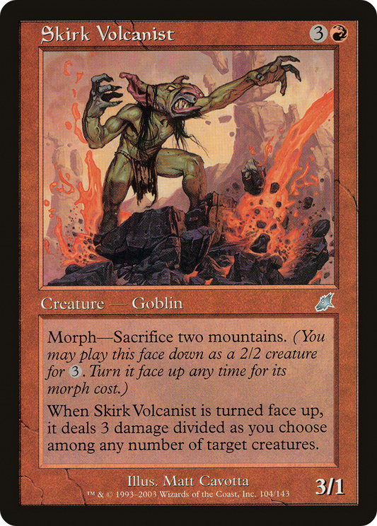 Skirk Volcanist (SCG-104) (Foil)