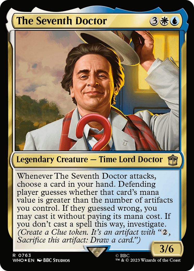 The Seventh Doctor (WHO-763) (Surge Foil)