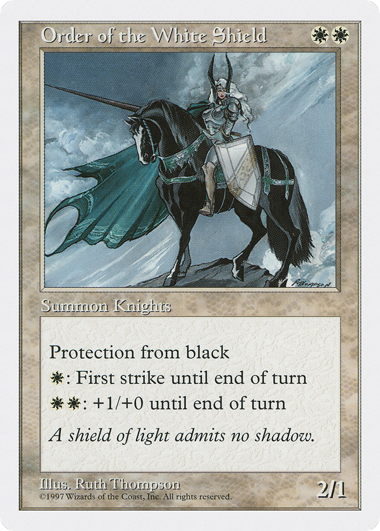 Order of the White Shield (5ED-049)