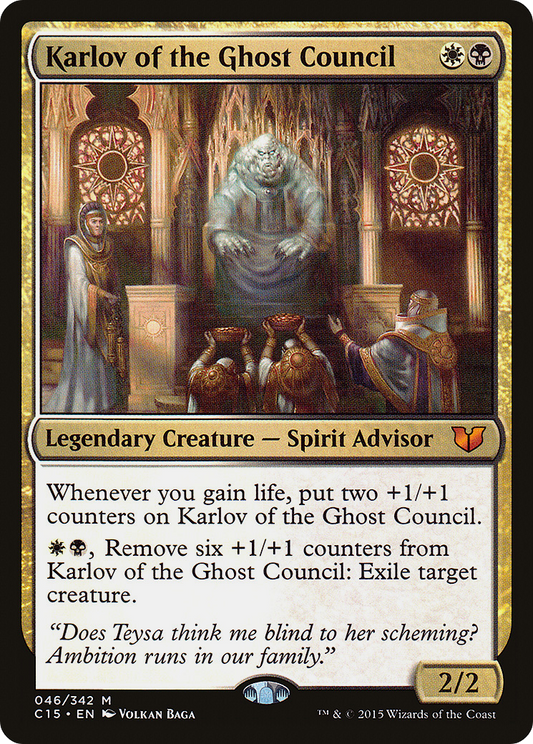 Karlov of the Ghost Council (C15-046)