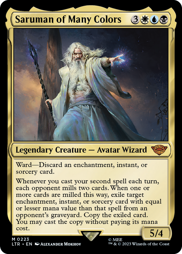 Saruman of Many Colors (LTR-223) (Foil)