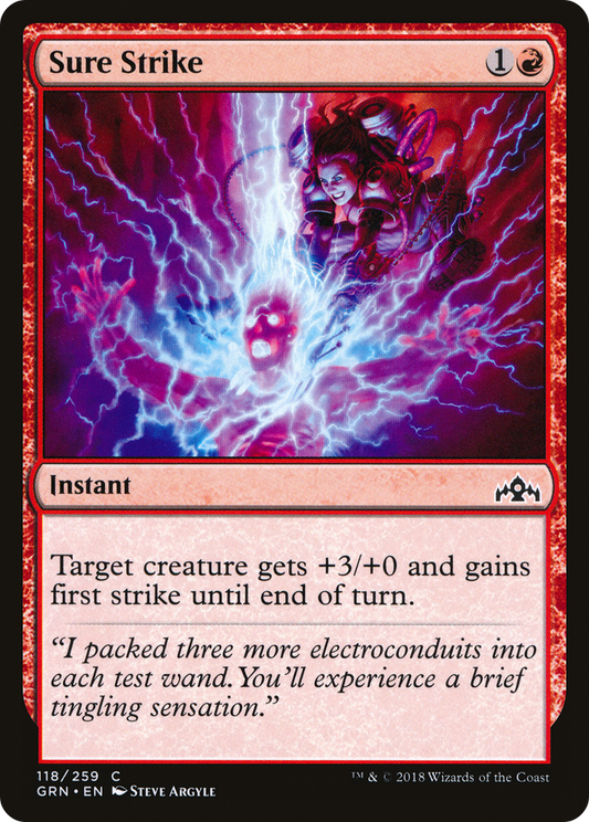 Sure Strike (GRN-118) (Foil)