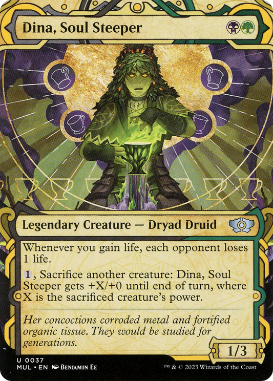 Dina, Soul Steeper (MUL-037) (Showcase) (Borderless)