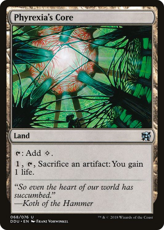 Phyrexia's Core (DDU-068)