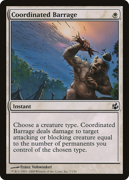 Coordinated Barrage (MOR-007) (Foil)