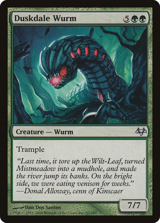 Duskdale Wurm (EVE-067) (Foil)