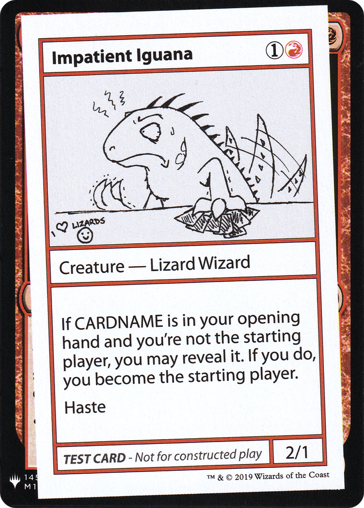 Impatient Iguana (CMB1-055)