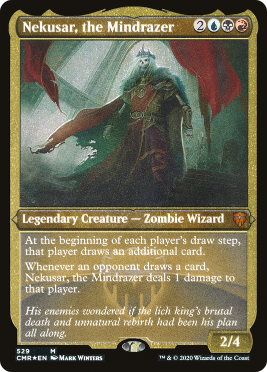 Nekusar, the Mindrazer (CMR-529) (Etched Foil)