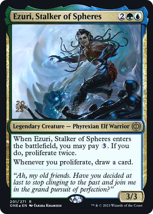 Ezuri, Stalker of Spheres (PRE-201S) (Foil)