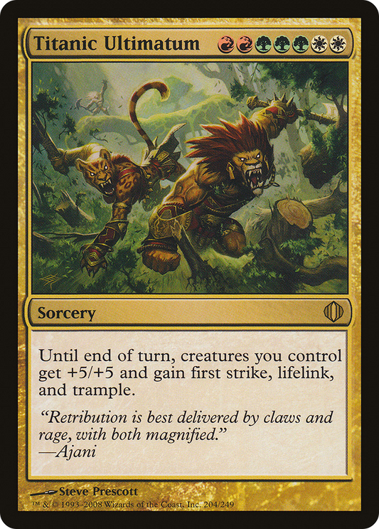 Titanic Ultimatum (ALA-204) (Foil)