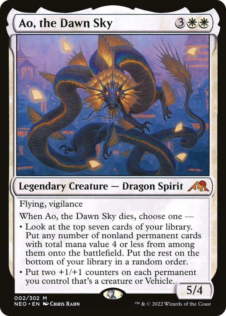 Ao, the Dawn Sky (NEO-002) (Foil)