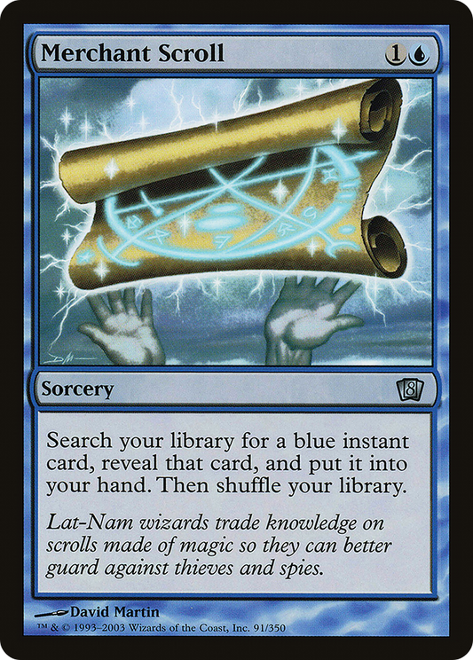 Merchant Scroll (8ED-91★) (Foil)