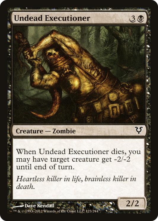 Undead Executioner (AVR-123) (Foil)