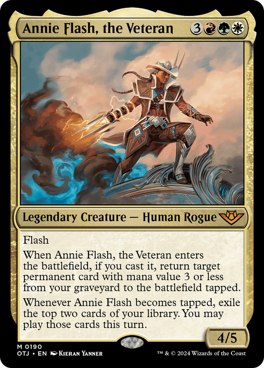 Annie Flash, the Veteran (OTJ-190) (Foil)