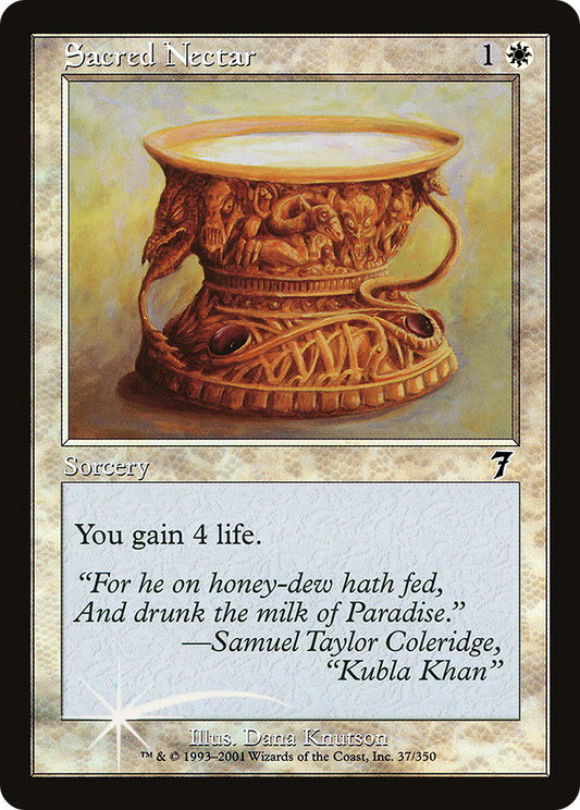 Sacred Nectar (7ED-37★) (Foil)