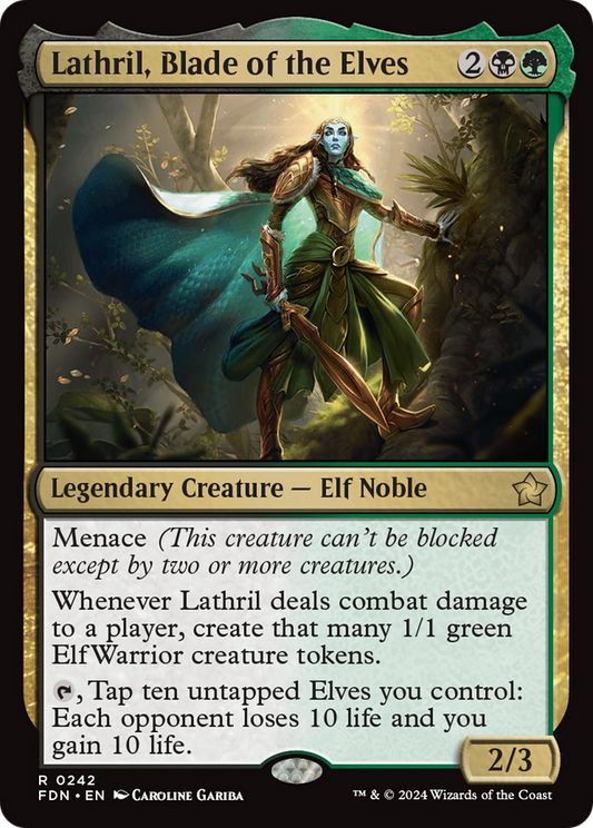 Lathril, Blade of the Elves (FDN-242)