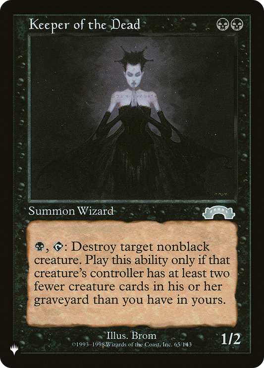Keeper of the Dead (LIST-EXO-65)