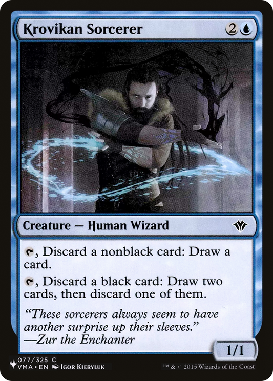 Krovikan Sorcerer (LIST-VMA-77)