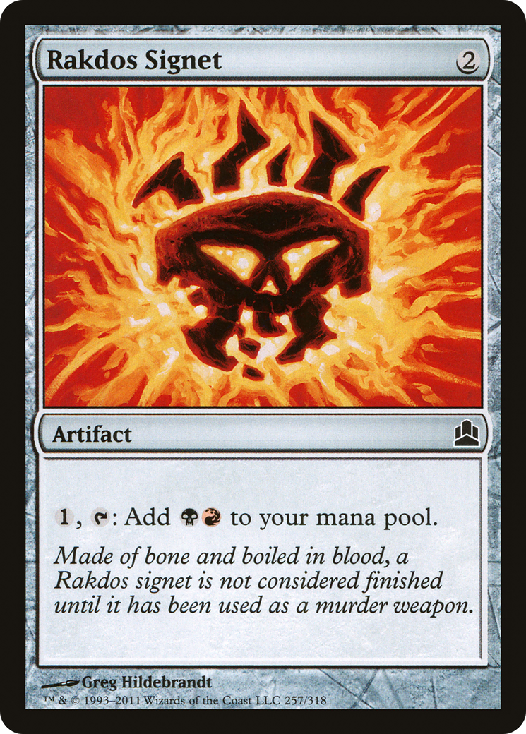 Rakdos Signet (CMD-257)