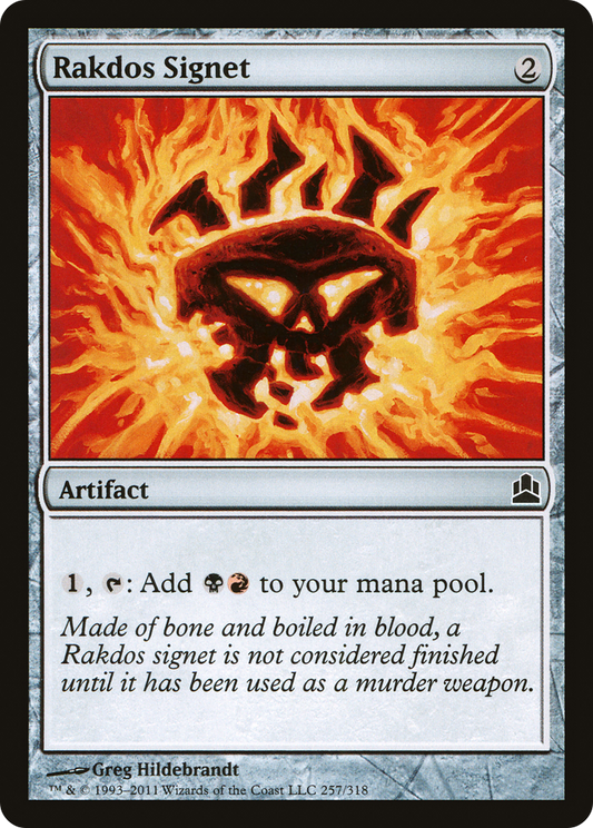 Rakdos Signet (CMD-257)
