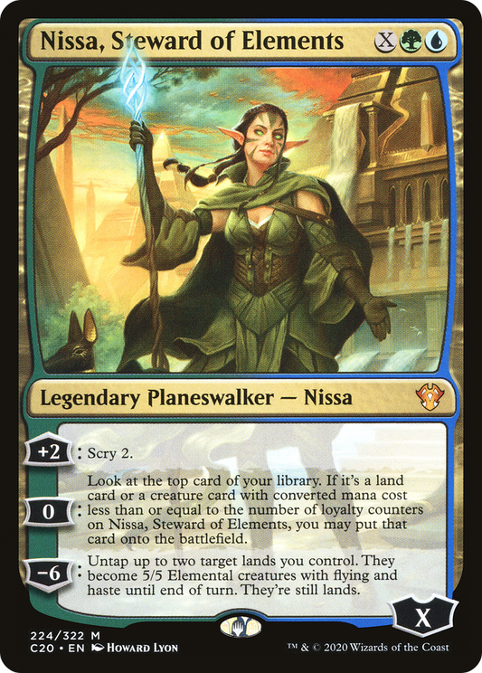 Nissa, Steward of Elements (C20-224)