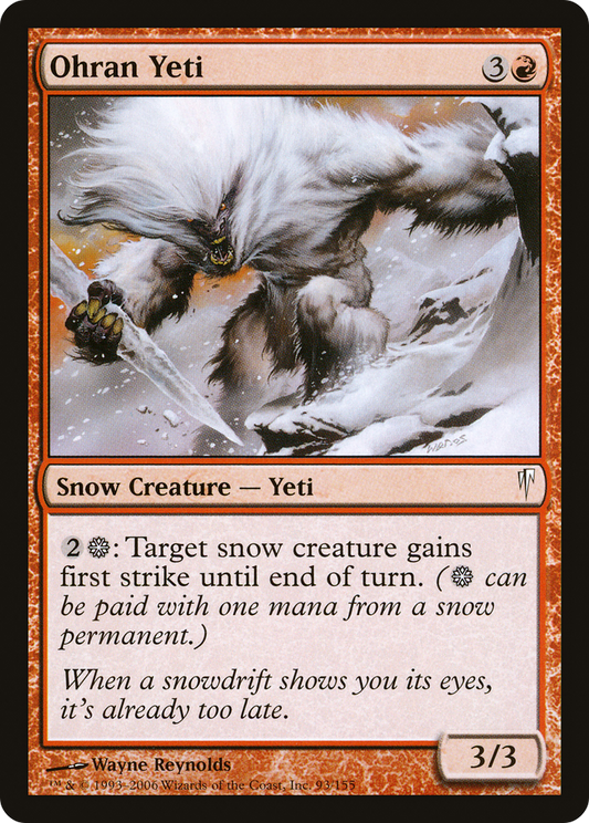 Ohran Yeti (CSP-093)